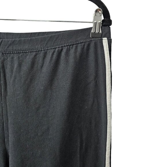 💎261 Woman Within Cotton Pull On Track Pants - Picture 3 of 7